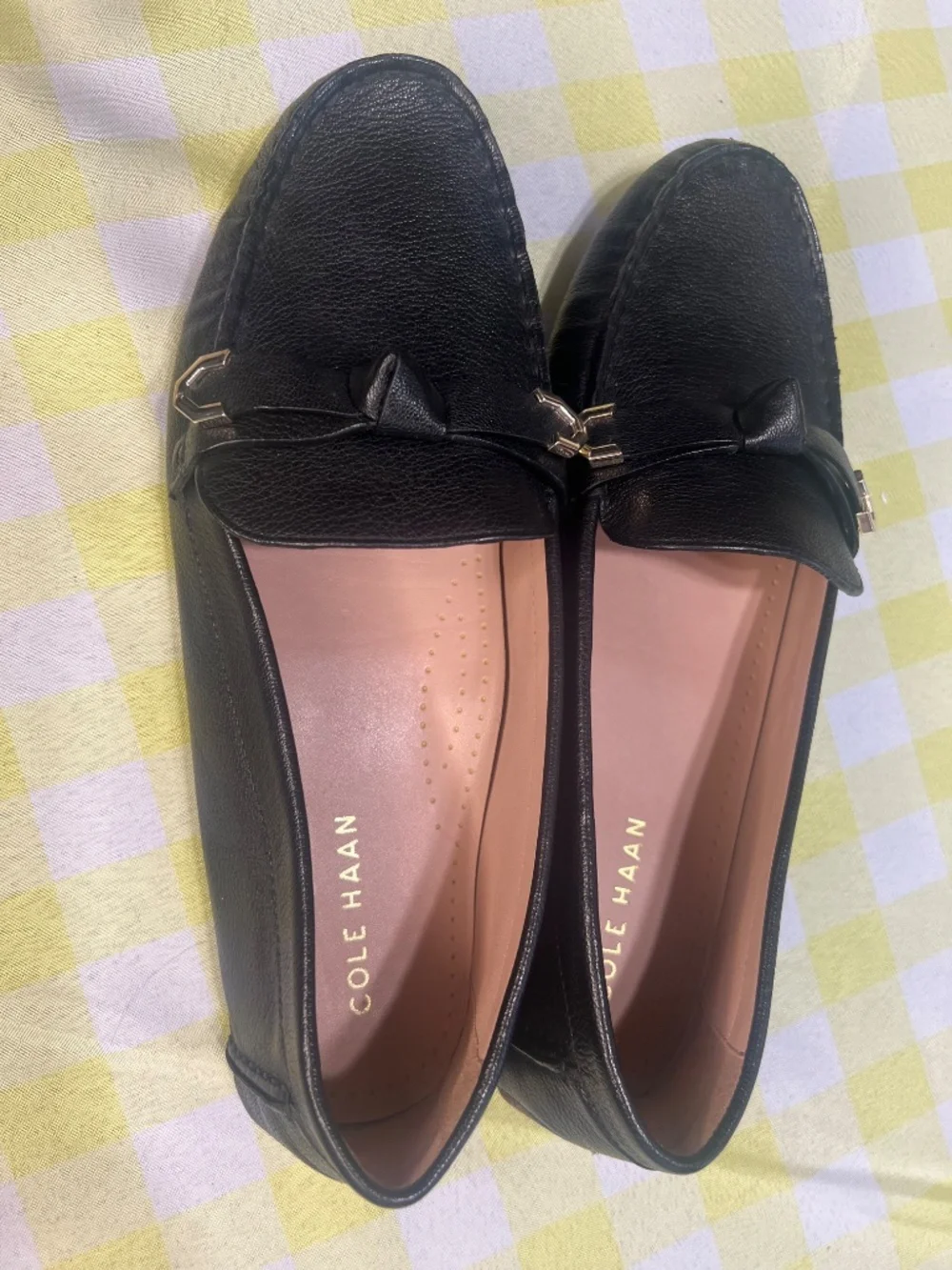 Cole Haan Evelyn Bow Drivers Iconic Slip-In Loafer